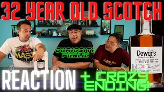 Dewar's 32 Reaction with an INSANE ENDING! | Curiosity Public | #whiskyreaction