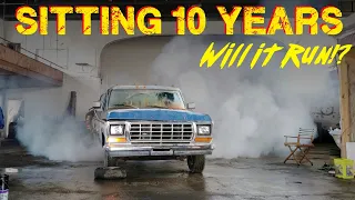 Will This Old Ford Run After 10 Years in an Abandoned Gymnasium!?