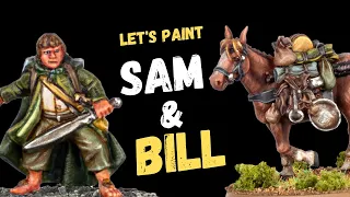 How to paint Sam & Bill - The Lord of the Rings Middle Earth SBG