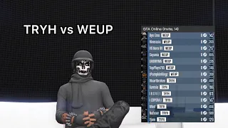 TRYH vs WEUP (crew war) Salty Holy Me