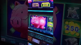 💰 MAJOR JACKPOT 💰 THIS PIGGY WENT TO THE BANK! #JACKPOT #SHORTS