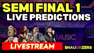 SEMI FINAL 1 LIVE PREDICTIONS | Eurovision Song Contest 2024 | SHAUUNZERS