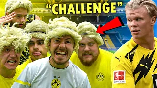 HAALAND FOTBOLL CHALLENGE! *VEM ÄR MEST LIK BRAUT?!*