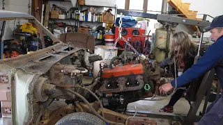 1970 El Camino Engine and Trans Removal!