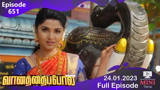 Vanathaipola Review | 24 Jan 2023 Full Episode | Ep - 651 | Tamil Serial | Today Episode