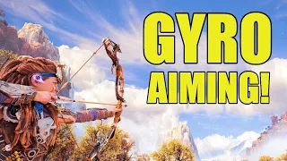 Horizon Forbidden West's Gyro (Motion) Aiming Is Awesome - PS5/PS4