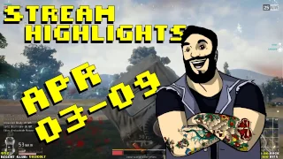 Twitch Highlights April 3rd - April 9th 2017 [PUBG]