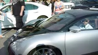 Рэпер Тимати приехал на премию Муз-ТВ на Bugatti Veyron / Timati on Bugatti Veyron