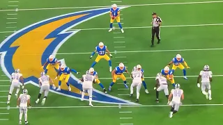 Hunter Renfro’s Hit Breaks Up Chargers 4th Down Fake Punt Pass Attempt On Monday Night Football