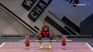 Bozhidar Andreev (73 kg) Snatch 148 kg - 2019 European Weightlifting Championships