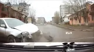 Подборка аварий и ДТП Car Crash Compilation № 4