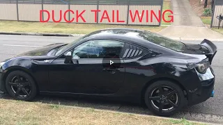 How to Install a Duck Tail Wing/Spoiler (Toyota 86/BRZ/FRS)