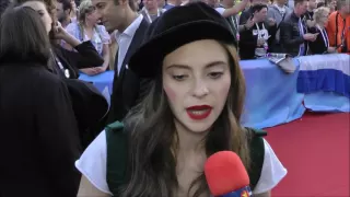 Interview with Francesca Michielin (Italy 2016) on the red carpet @ Eurovision in Stockholm