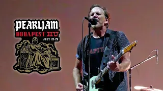 PEARL JAM 2022 BUDAPEST LUKIN / Multicam / Audience Experience