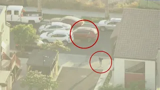Police chase: LASD pursuing stolen car near Watts
