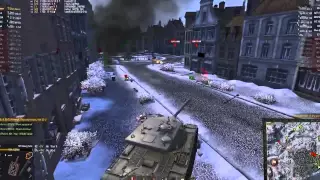 T 57 Heavy  11 фрагов, 11к домага  Виндсторм    Стандартный бой  WOT 0 9 0 Full HD