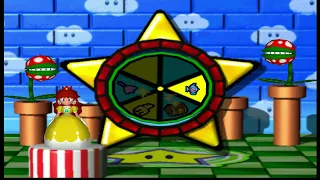 Yoshi vs Peach vs Donkey Kong vs  Daisy Battle on Chilly Waters - Mario Party 3 (Nintendo 64)