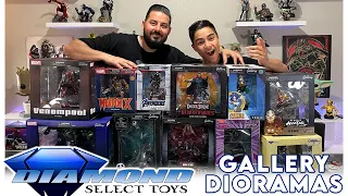 Diamond Select Toys Gallery Dioramas! Upcoming Unboxings!