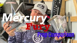 Mercury FURY PROP COMPARISON On Phoenix 921 Elite With Mercury V8 Four-Stroke 250!!