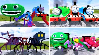 All Cursed Thomas Train and Friends vs All Monsters New in Garry's Mod! #2