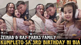 ZEINAB HARAKE NAGLIVE PARA SA 3RD BIRTHDAY NI BIA! ❤️ KUMPLETO ANG PARKS FAMILY KASAMA SI DADDY RAY