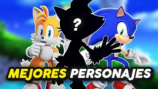 LOS MEJORES PERSONAJES DE SONIC THE HEDGEHOG