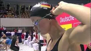 DM 2012 - Finale 100m Freistil der Frauen