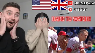 BRITISH COUPLE REACTS | MLB Headshots