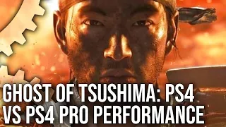 Ghost of Tsushima: PS4 vs PS4 Pro Comparison + Performance Testing!