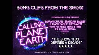 Calling Planet Earth - Clips of Songs from the 80s.  Incredible live band and stunning vocals