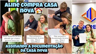 ALINE MAZETTO COMPRA SUA CASA NOVA 🏠😍❤