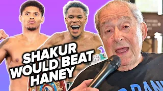 Bob Arum says Shakur would beat Devin Haney; Reacts to 25% fight offer & ducking frustrations