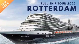 [#AD/Ship Visit] Holland America Rotterdam: Full Walkthrough TOUR 2023