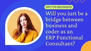 Is ERP Functional Consultant Just A Middleman?