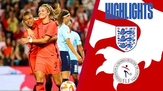 England 10-0 Luxembourg | Lionesses Put TEN Past Luxembourg | Highlights