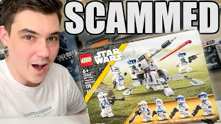 SCAMMED BUYING LEGOS & My FIRST LEGO Star Wars 2023 Set!