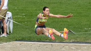 Angelina Topić (SRB) Long Jump 1st Place 654 cm Athletic Meeting Zagreb 2023