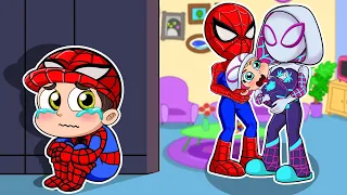 The Story Of The Little Spiderman Family - Marvel's Spider-Man And His Amazing Friends Animation.