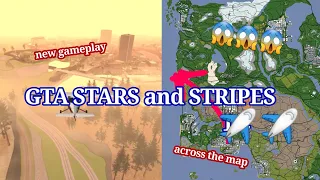 GTA Stars & Stripes MOD! [New Version] Exploring America by Plane and Car