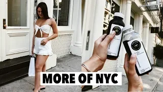 NYC VLOG II: juice press obsession + traveling back home to cape cod!