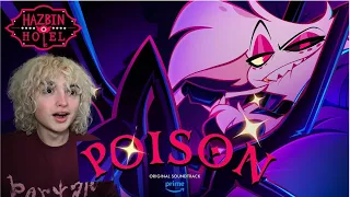 Hazbin Hotel "Poison" Full Song Reaction!