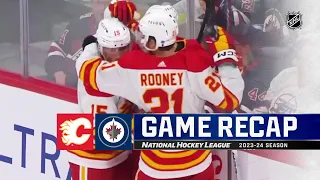 Flames @ Jets 9/27 | NHL Highlights 2023