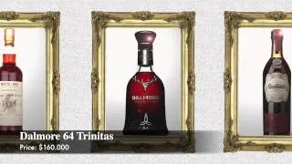 Top 10 Of The Most Expensive Whiskeys / Whiskies