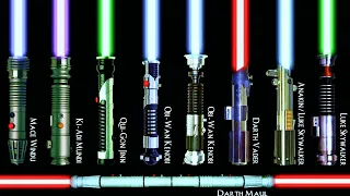 Every Single LIGHTSABER COLOR Meaning In Star Wars  [2022 UPDATED]