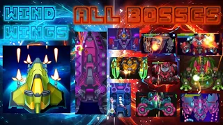 Wind wings Space shooter All Bosses