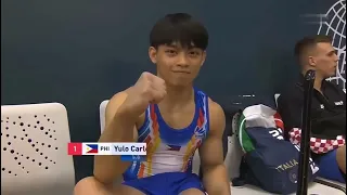 Pinoy Pride Carlos Edriel Yulo Congratulations!🥇Vault Event at World Cup Series in Baku, Azerbaijan