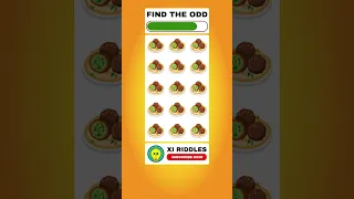 FIND THE ODD EMOJI OUT #229 #shorts #puzzle #riddles #viral #emoji #emojichallenge #xiriddles