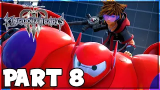 Kingdom Hearts III Walkthrough PART 8 - San Fransokyo (PS4 PRO 1080p)