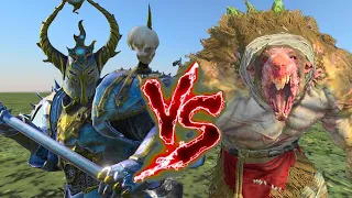 80 Chosen of Tzeench(Halberds) vs 80 Rat Ogres. Total War Warhammer 3