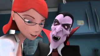 VAMPIRE'S CROWN | Sexy Dentist fixes a Grumpy Vampire's tooth   3D Animation by Hertfordshire Uni 1